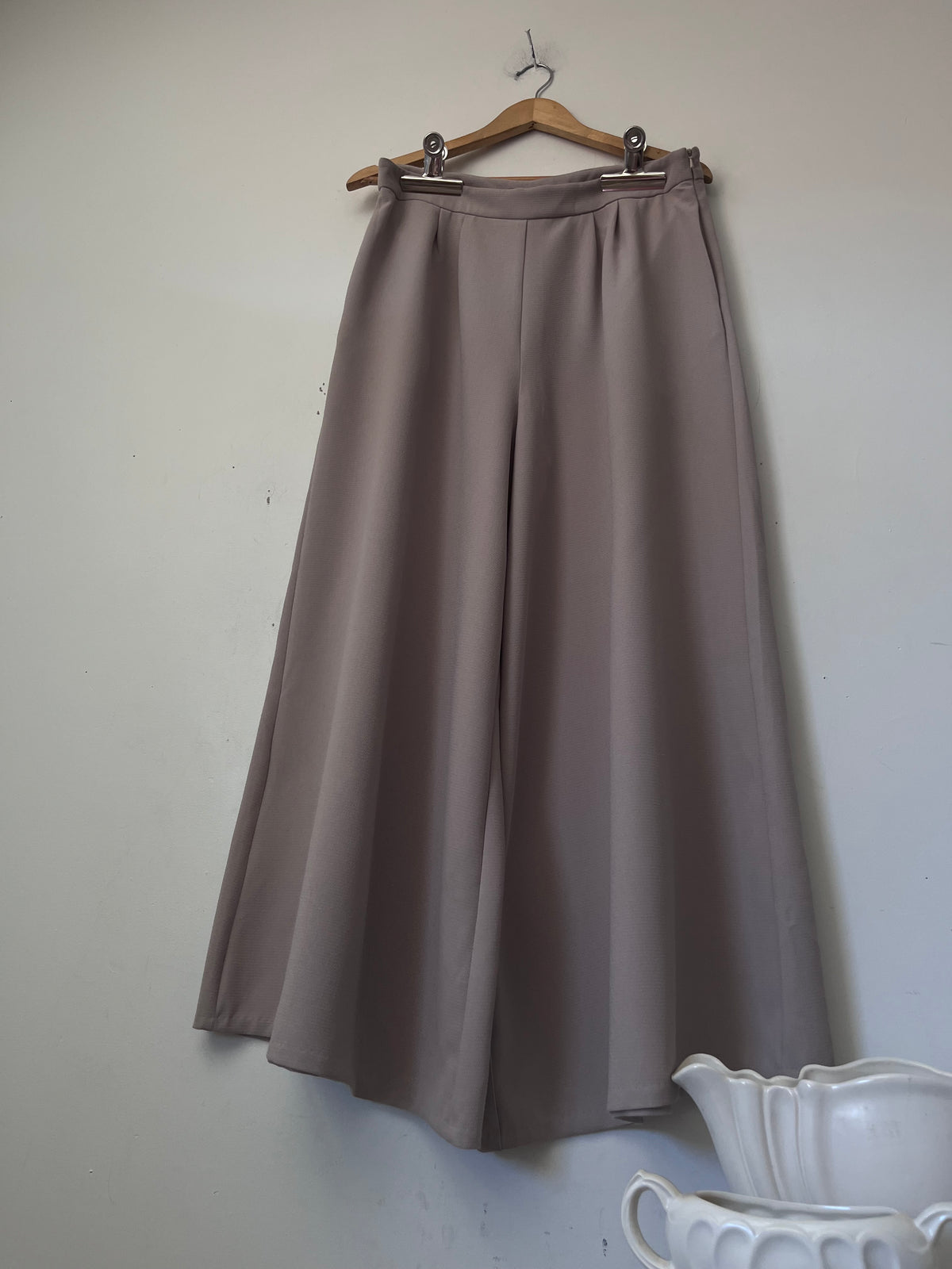 TURET KNUEFERMANN Wide Leg Palazzo Pants RRP $300+ (12-14)