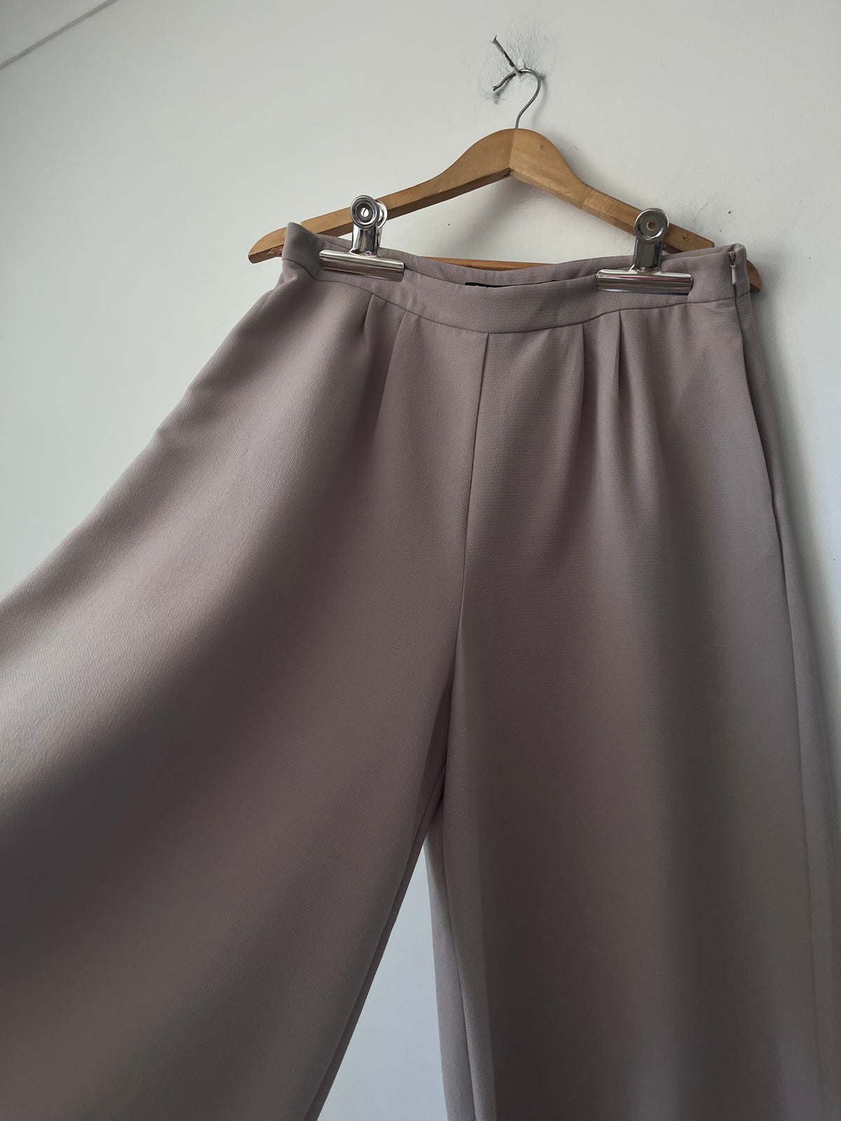 TURET KNUEFERMANN Wide Leg Palazzo Pants RRP $300+ (12-14)
