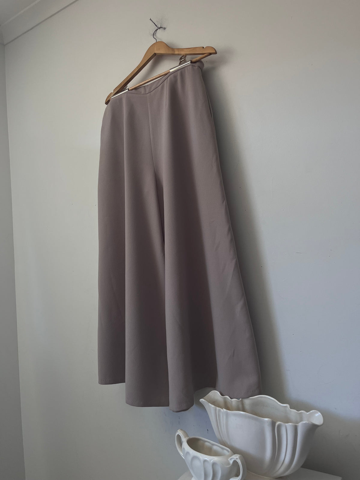 TURET KNUEFERMANN Wide Leg Palazzo Pants RRP $300+ (12-14)