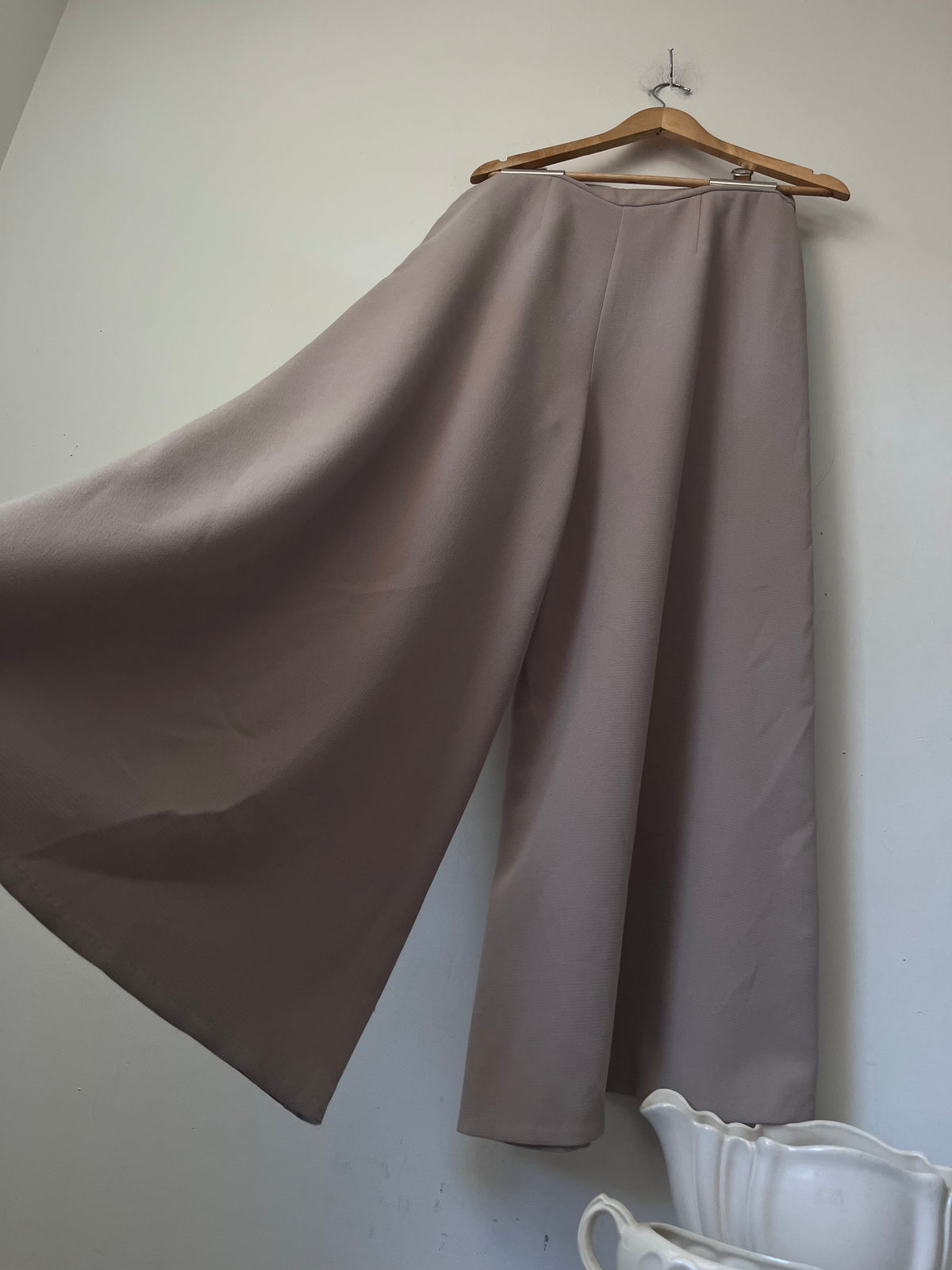 TURET KNUEFERMANN Wide Leg Palazzo Pants RRP $300+ (12-14)