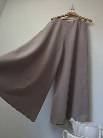 TURET KNUEFERMANN Wide Leg Palazzo Pants RRP $300+ (12-14)