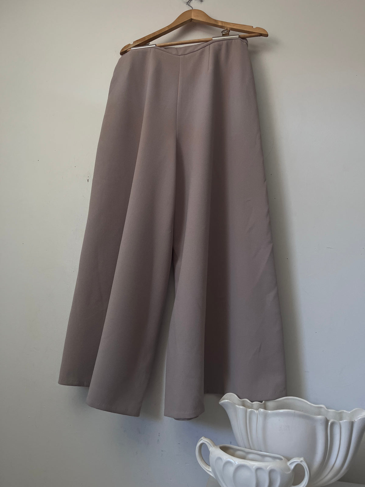 TURET KNUEFERMANN Wide Leg Palazzo Pants RRP $300+ (12-14)