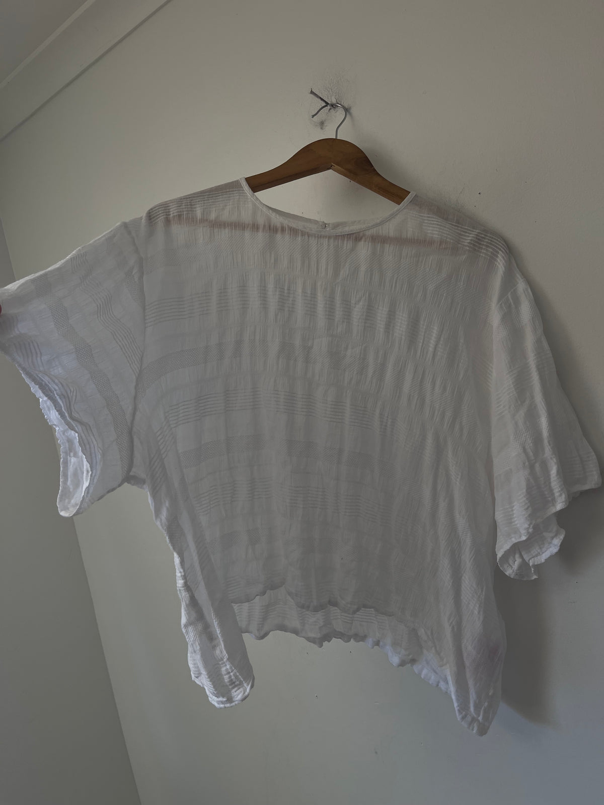 MAX Textured Organic Cotton Top RRP $100 ( 16-18)