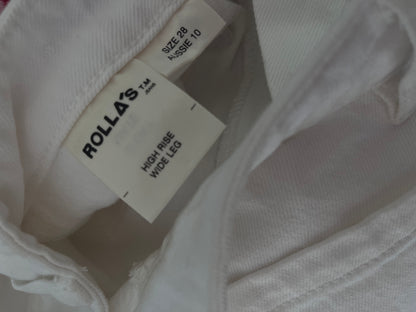 ROLLA’S High Rise Wide Leg Jeans RRP $170 (10)