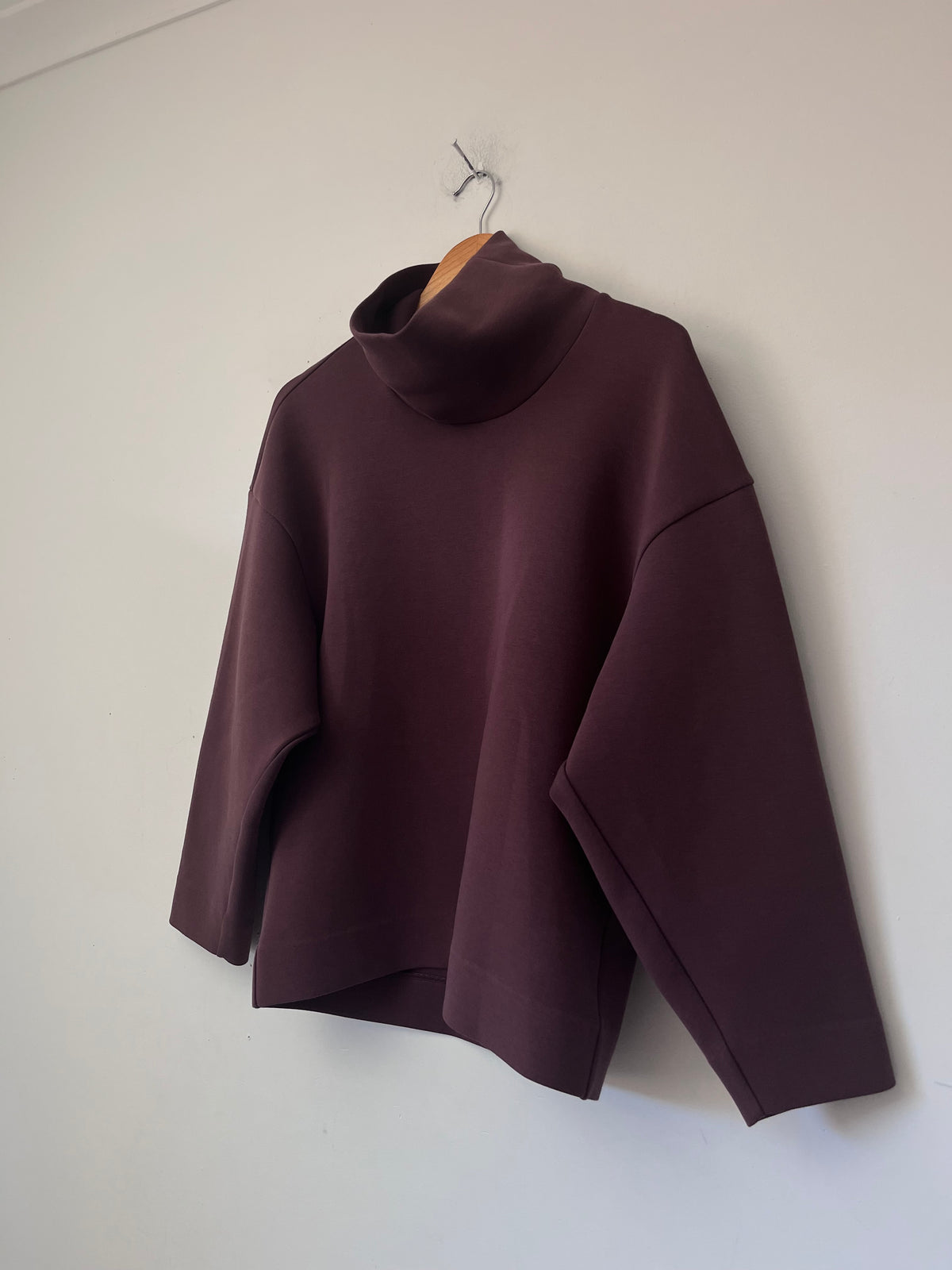 COS Roll Neck Scuba Top RRP $150 (8-10)