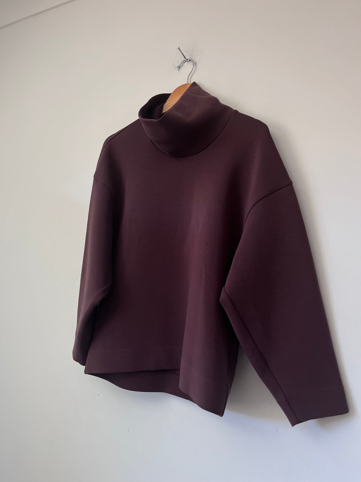 COS Roll Neck Scuba Top RRP $150 (8-10)