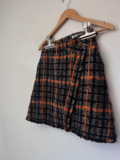 SNIDEL Jacquard Check Mini Skirt RRP $180 (6)