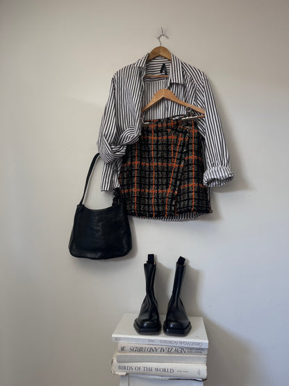 SNIDEL Jacquard Check Mini Skirt RRP $180 (6)