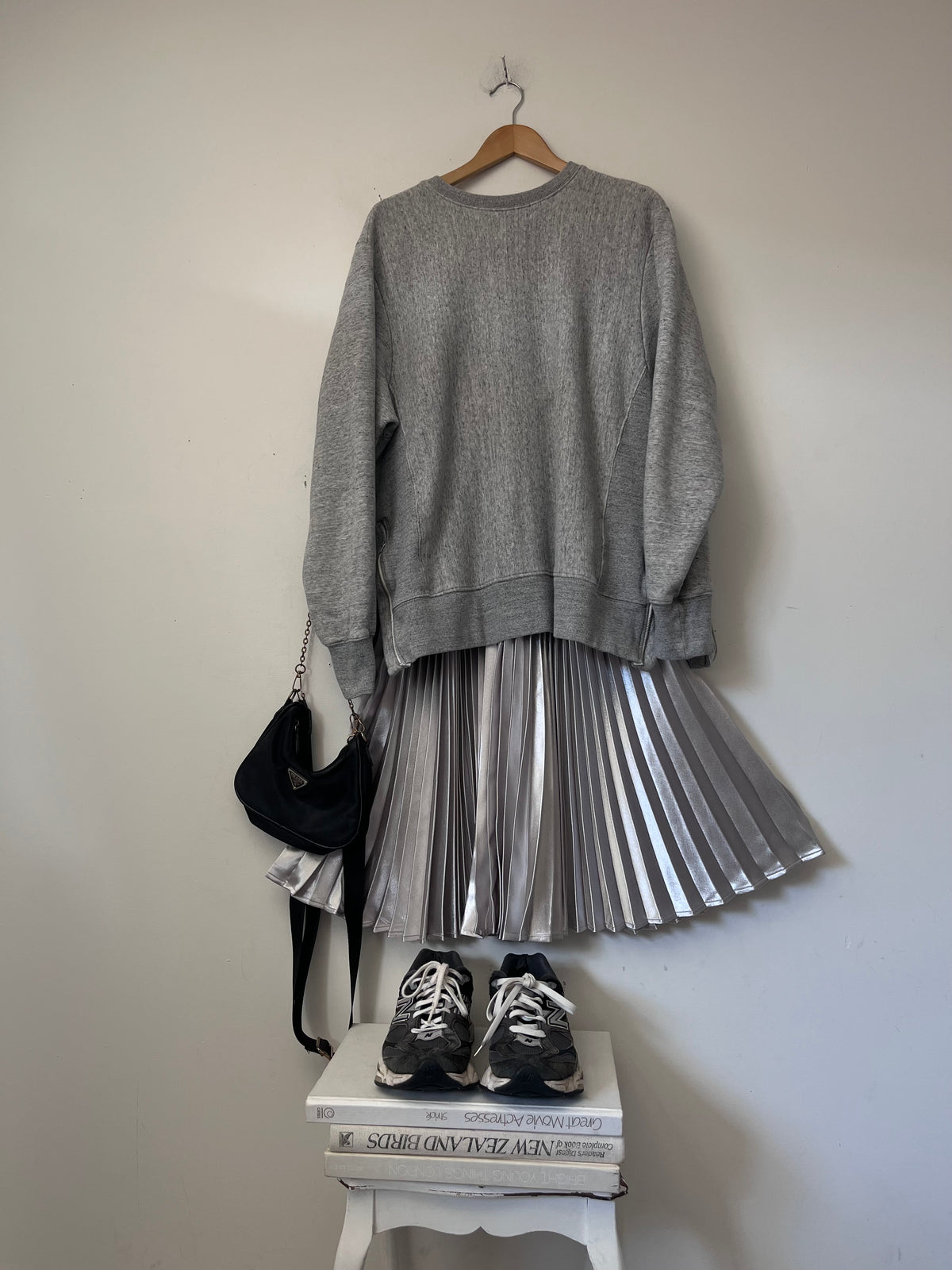 CLOCKHOUSE Satin Pleated Skirt (8-10)