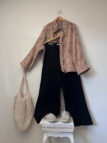 MAX Wide Leg Denim Pants RRP $160 (10-12)