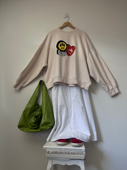 BARROW Graphic Oversized Sweatshirt RRP $400 (16)