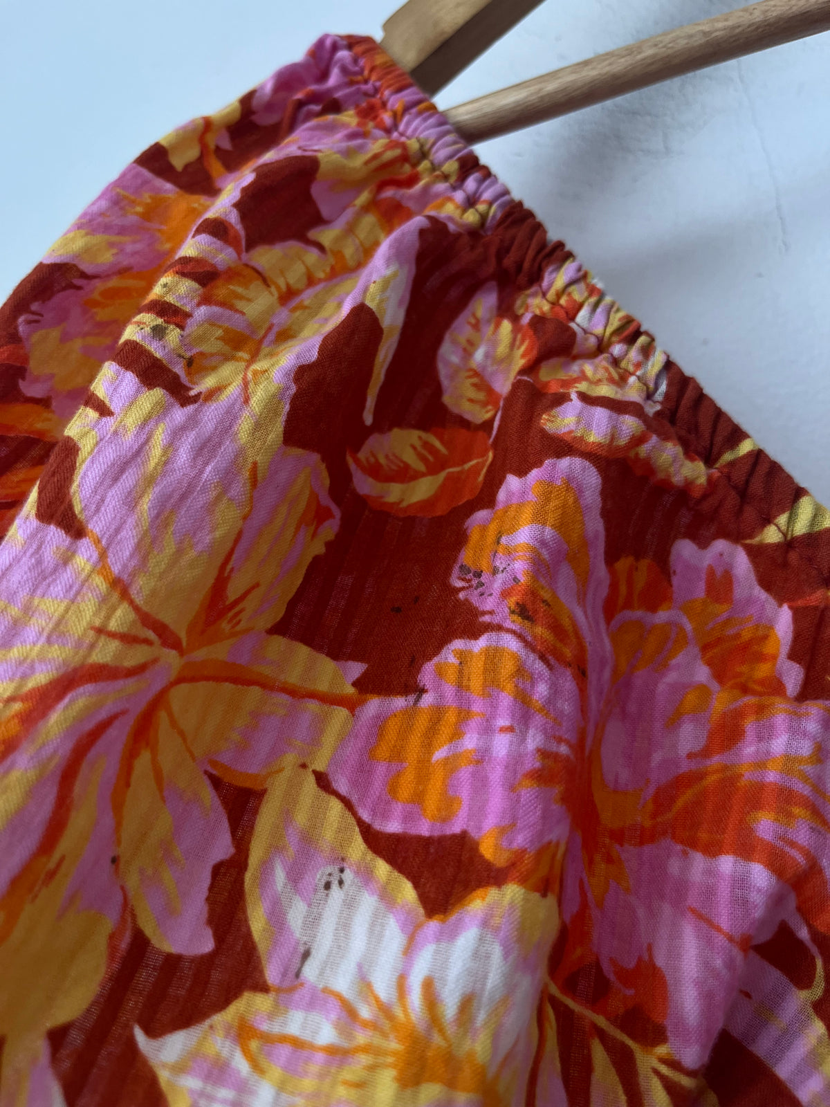 BILLABONG Floral Puff Sleeve Cotton Dress RRP $120 (10)