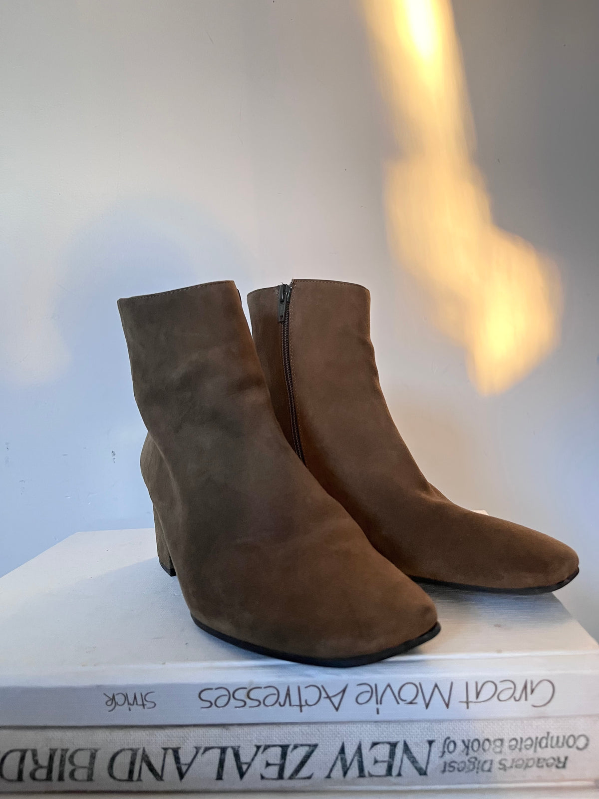 HÖGL Suede Ankle Boots RRP $400 (40)
