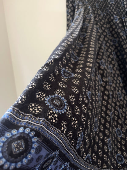 DAVID JONES Shirred Dress RRP $210 (14-16)