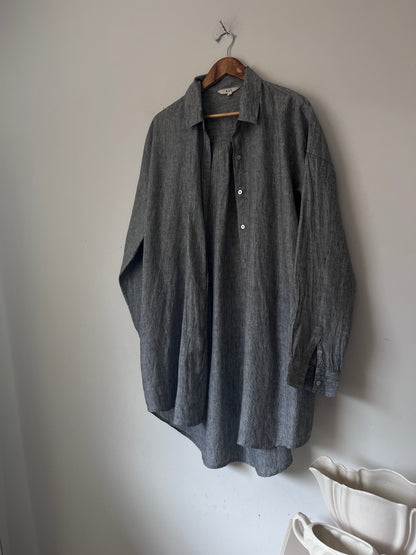 MAX Long Linen Shirt (14-18)