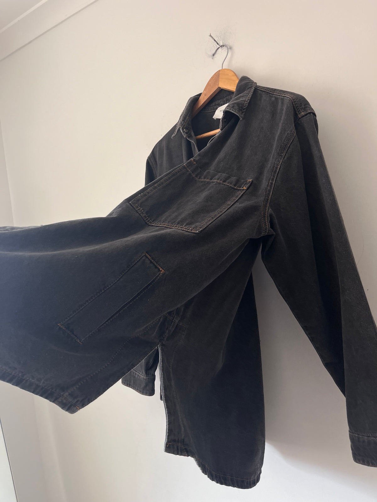 MINERAL Oversized Denim Shacket RRP $120 (12-14)