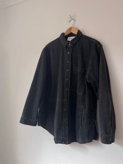 MINERAL Oversized Denim Shacket RRP $120 (12-14)