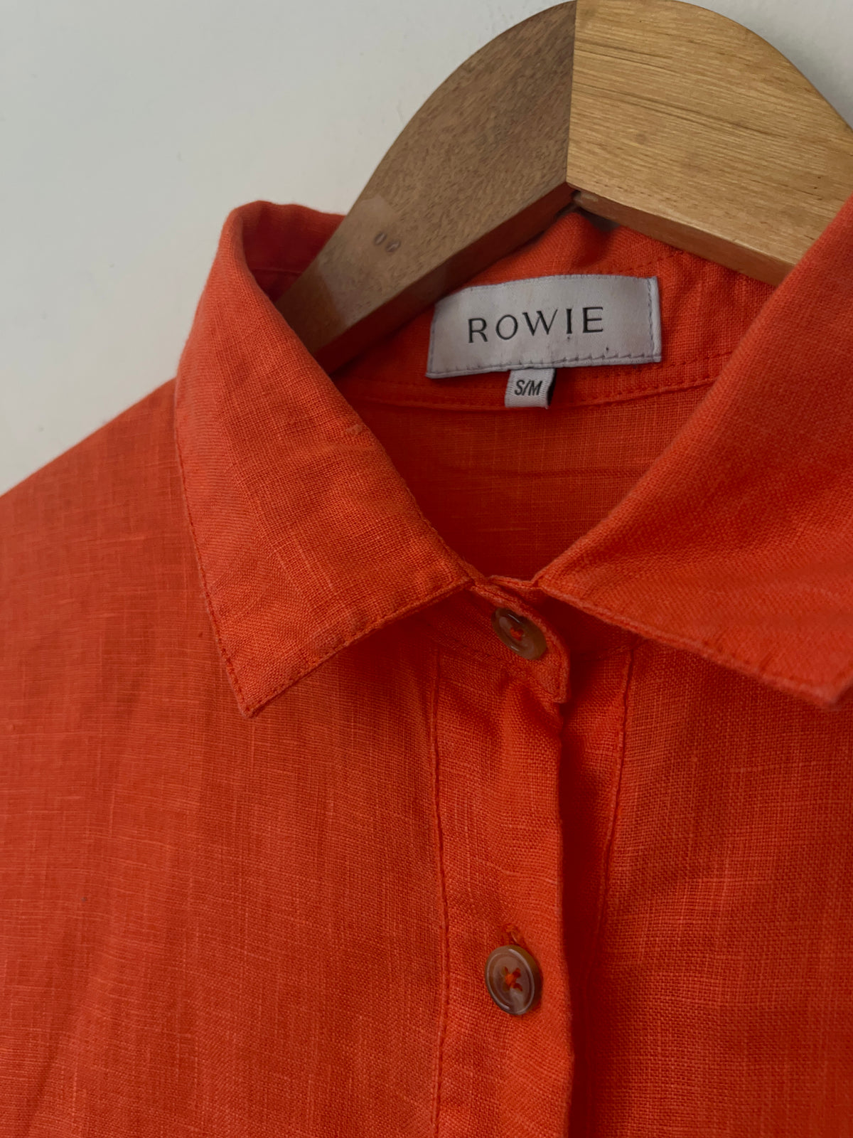 ROWIE Bailey Linen Dress RRP $249 (10-12)