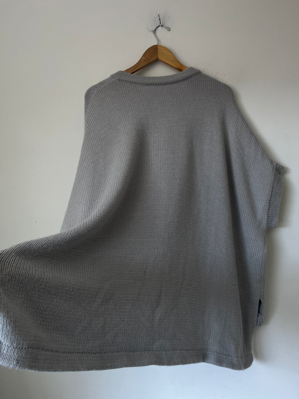ELK Wool Alpaca Zip Poncho RRP $300+ (12-18)