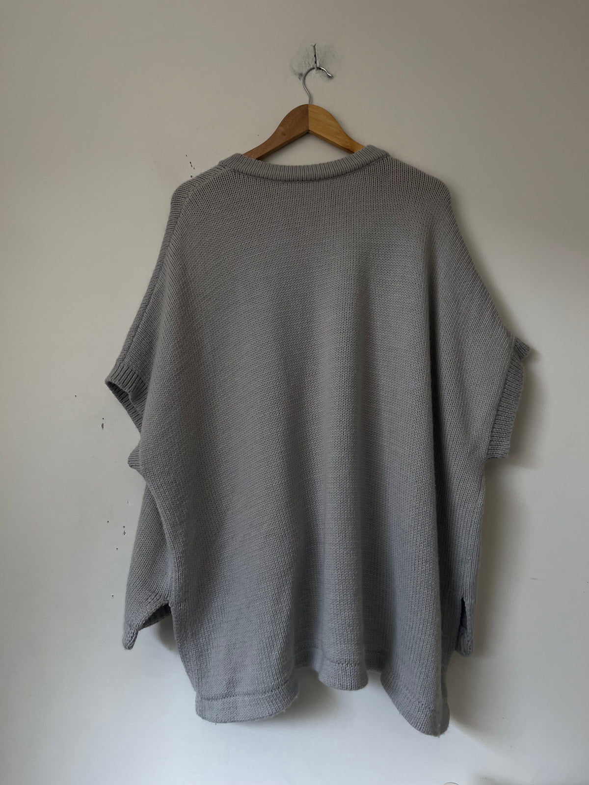 ELK Wool Alpaca Zip Poncho RRP $300+ (12-18)