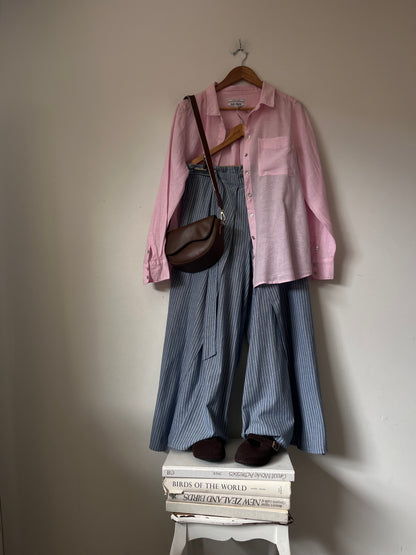 JUST JEANS Premium Linen Shirt RRP$90  (10-12)