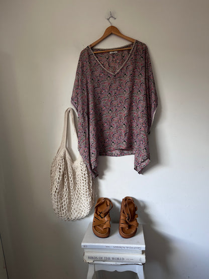 DAY Birger et Mikkelsen Silk Kaftan Tunic RRP$300+ (12-16)