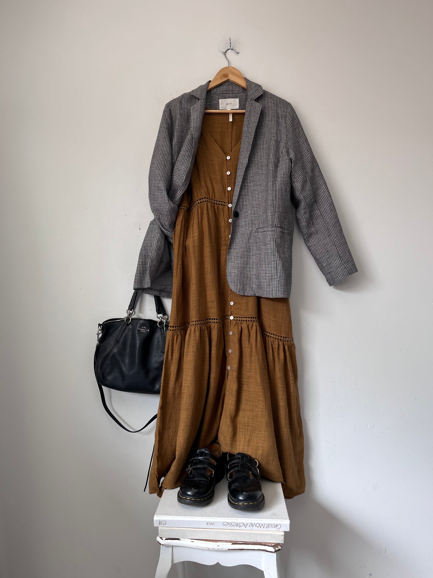 MAX Jen Check Blazer RRP $250 (8)