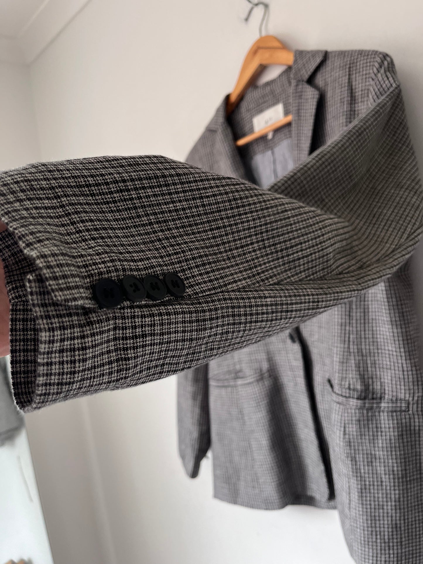 MAX Jen Check Blazer RRP $250 (8)
