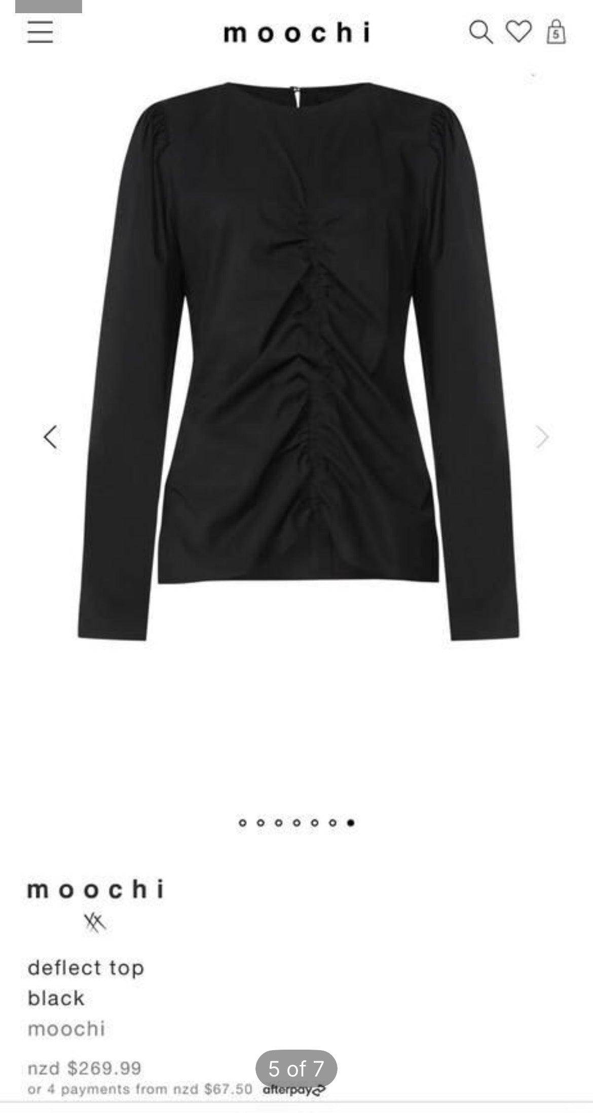 MOOCHI Deflect Top RRP $269.99 (8)