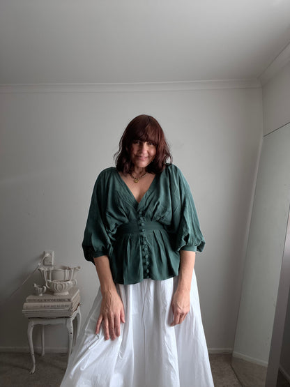JOSLIN Silk Blouse RRP$380 (6-8)