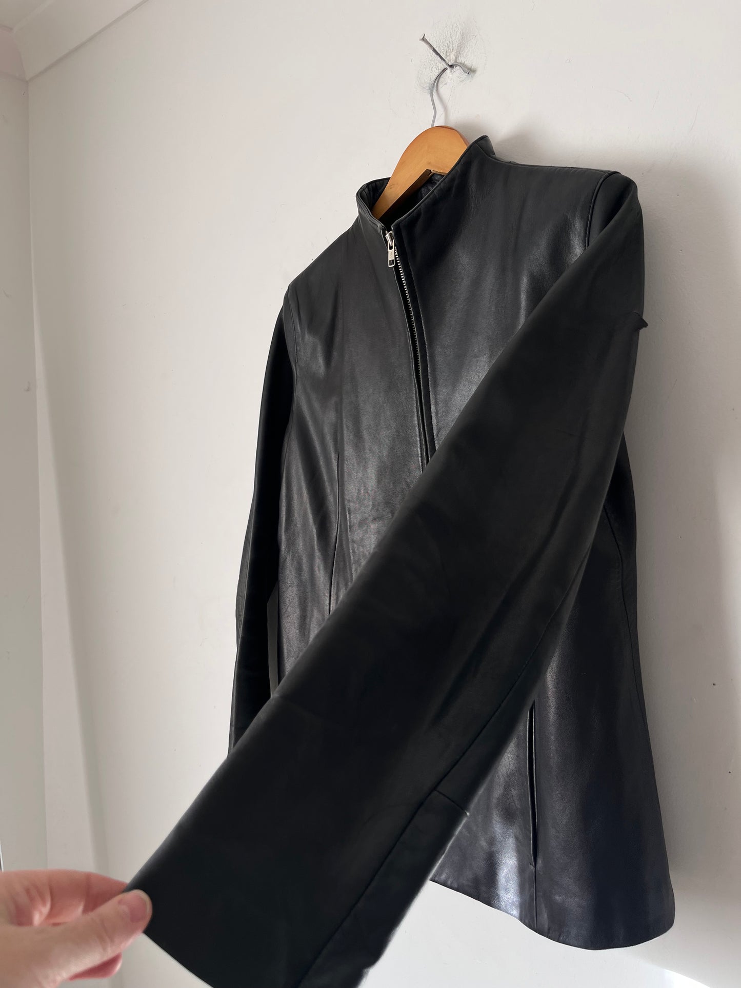 MARILYN SEBB Leather Jacket (12)