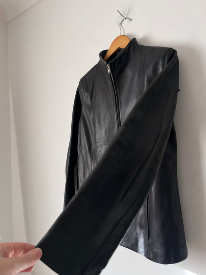 MARILYN SEBB Leather Jacket (12)