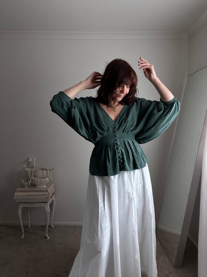 JOSLIN Silk Blouse RRP$380 (6-8)