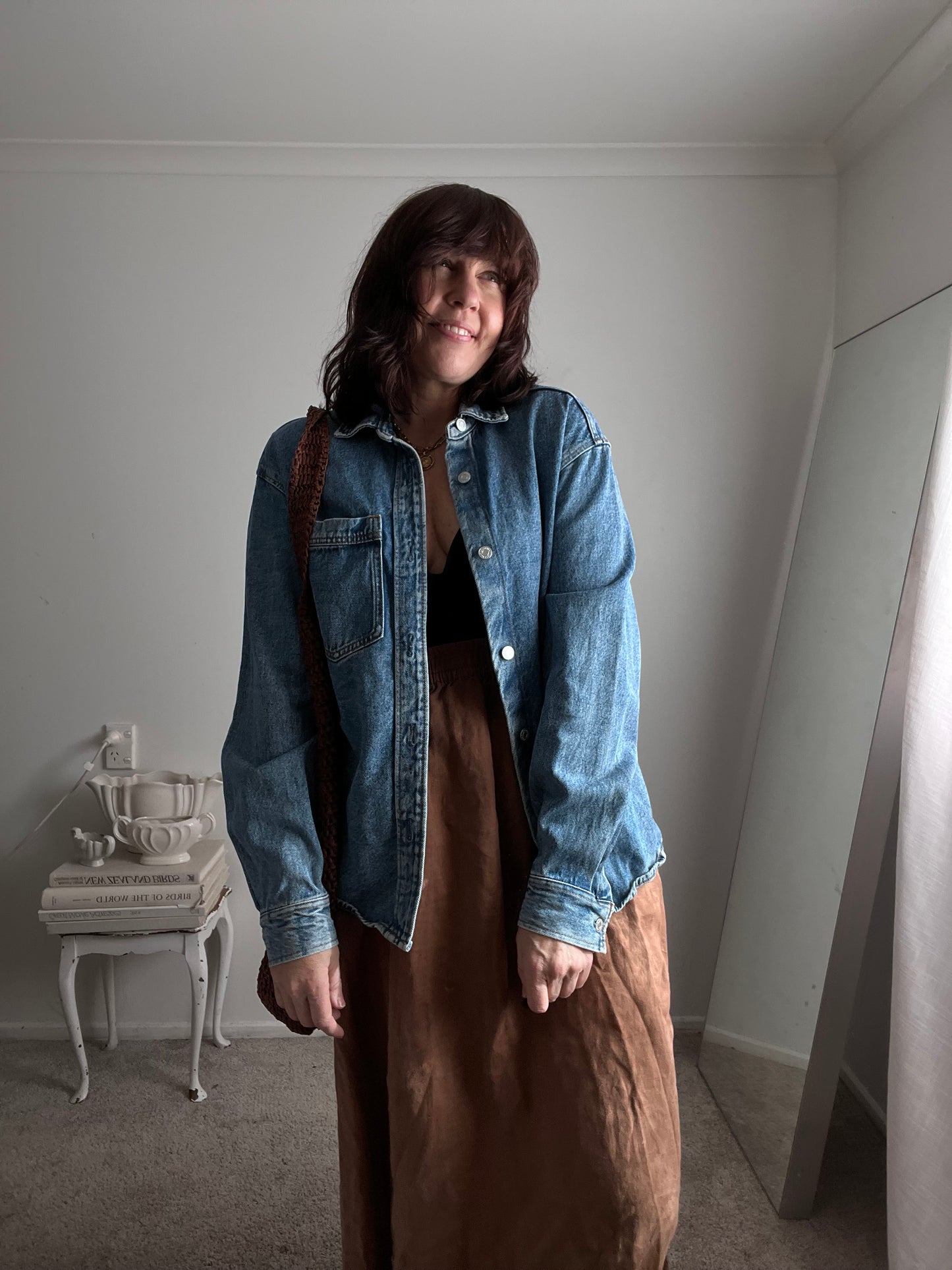 H&M Denim Shacket (10-12)
