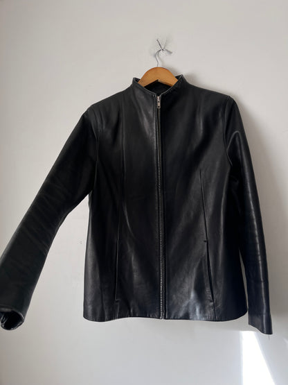 MARILYN SEBB Leather Jacket (12)