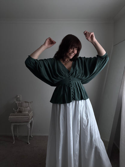 JOSLIN Silk Blouse RRP$380 (6-8)
