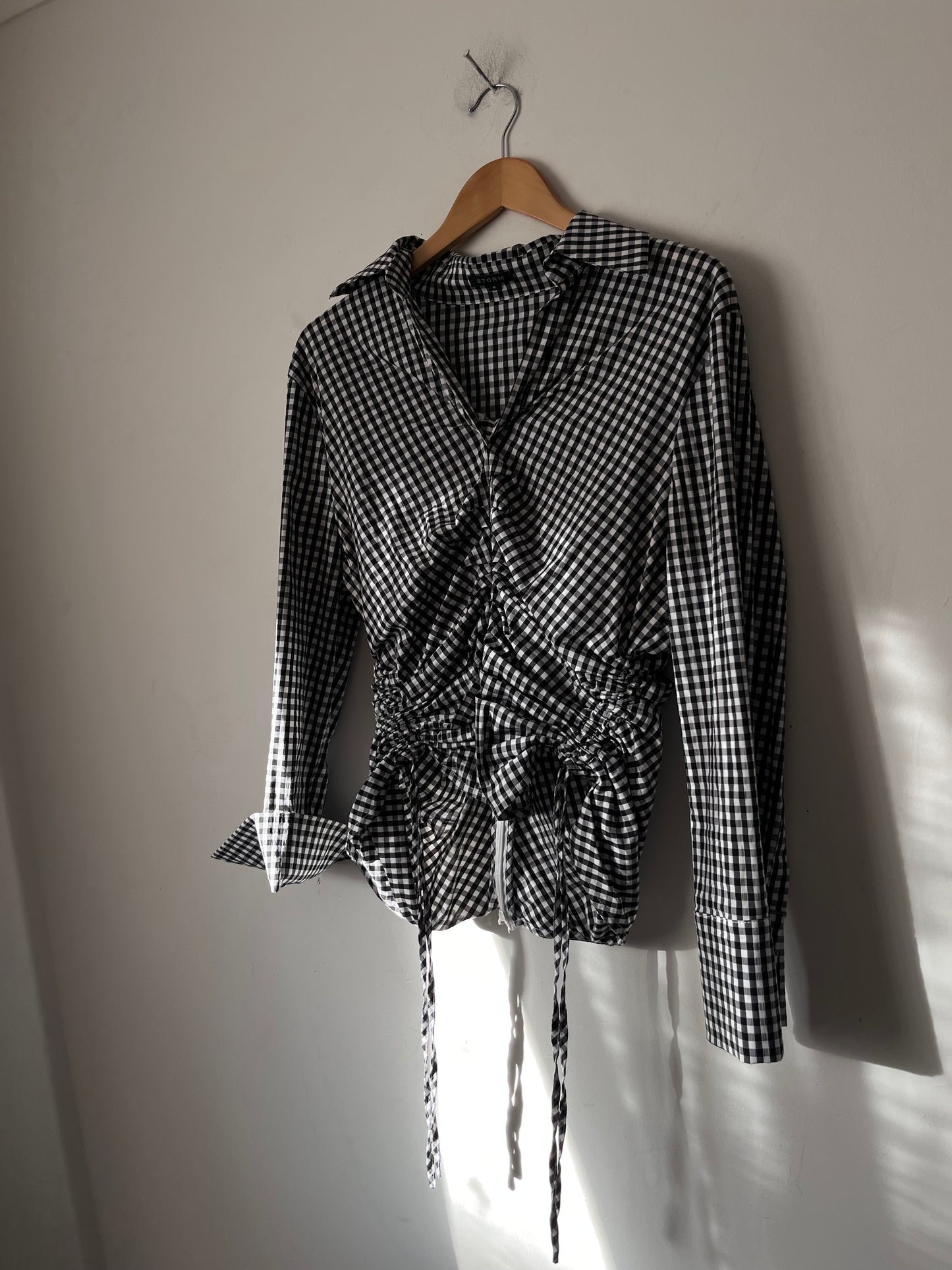 STORM Ruched/Drawstring Top RRP$269 (8-10)