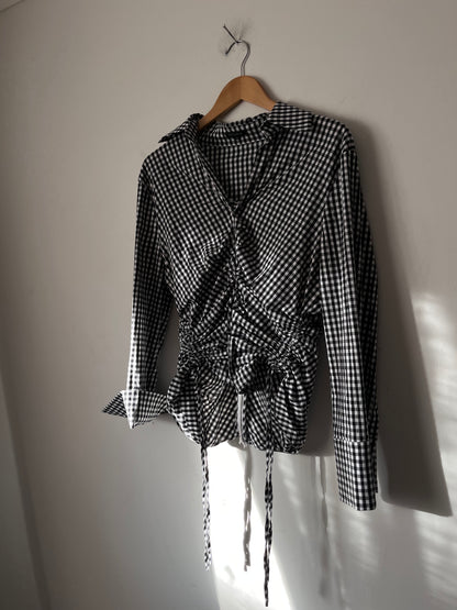 STORM Ruched/Drawstring Top RRP$269 (8-10)