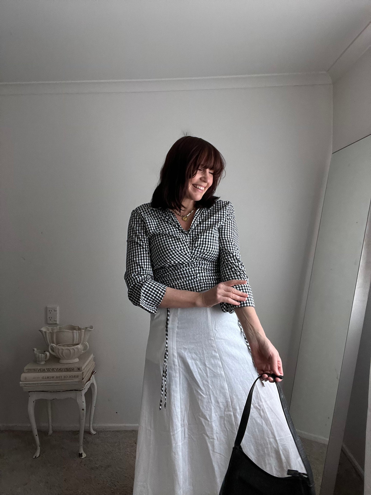 STORM Ruched/Drawstring Top RRP$269 (8-10)