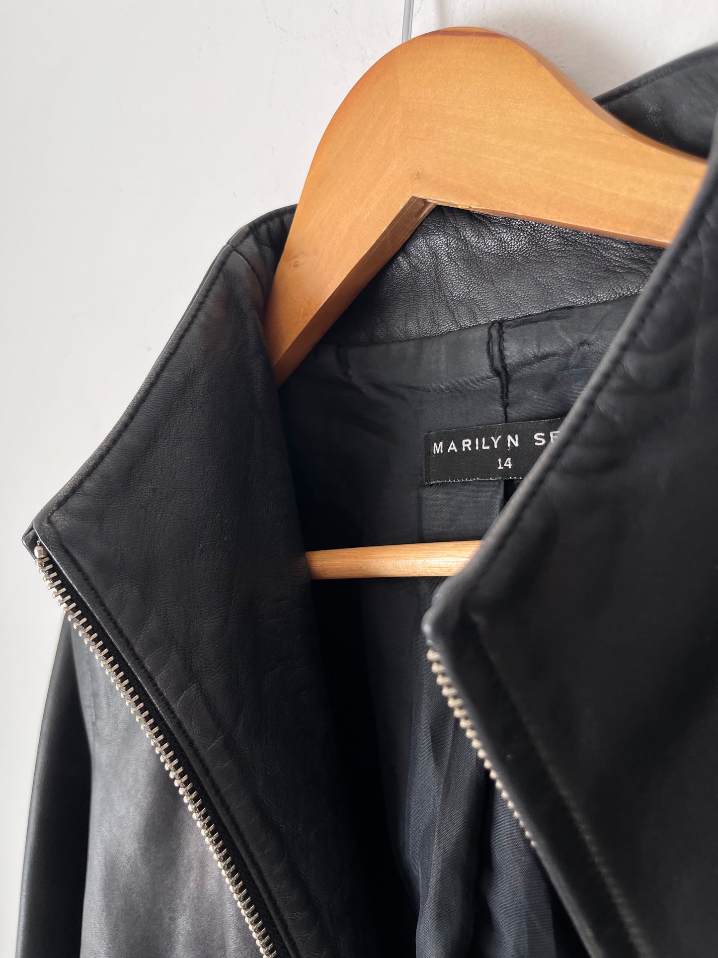 MARILYN SEBB Leather Jacket (12)