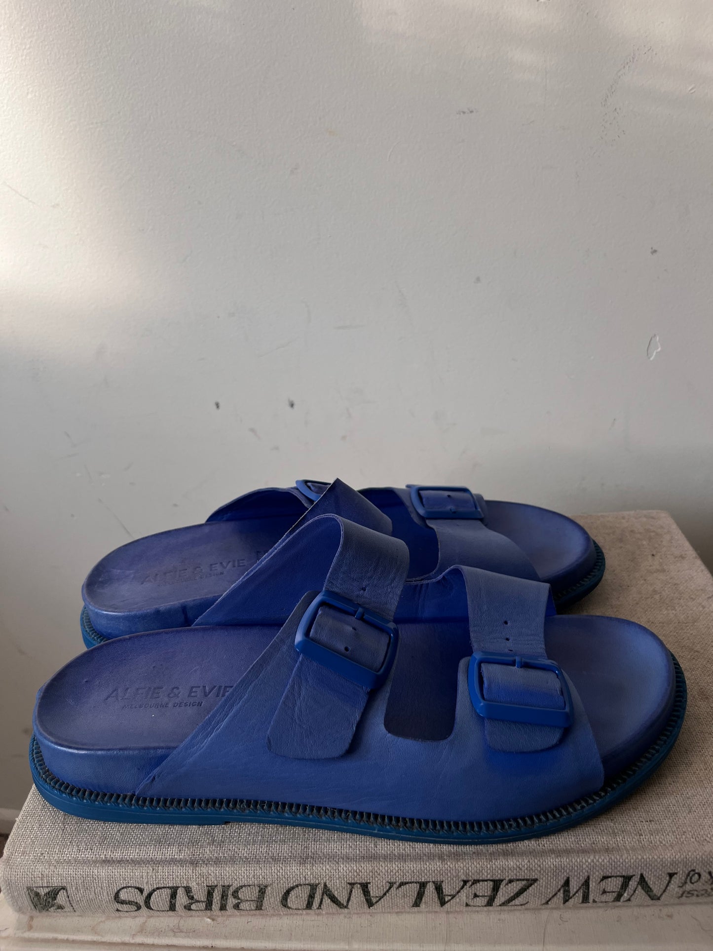 ALFIE & EVIE Leather Birk-like Sandals RRP$230 (41)