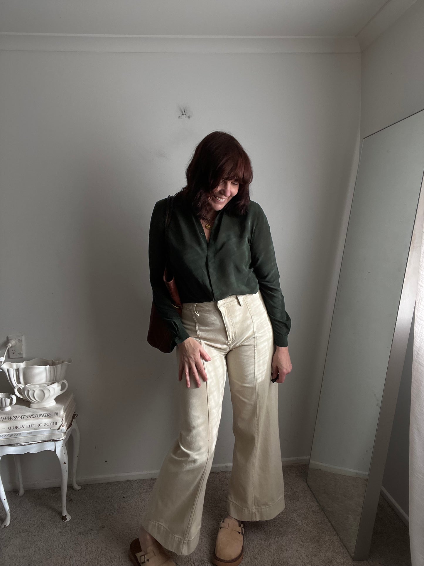 & OTHER STORIES Silk Shirt RRP$240 (8-12)