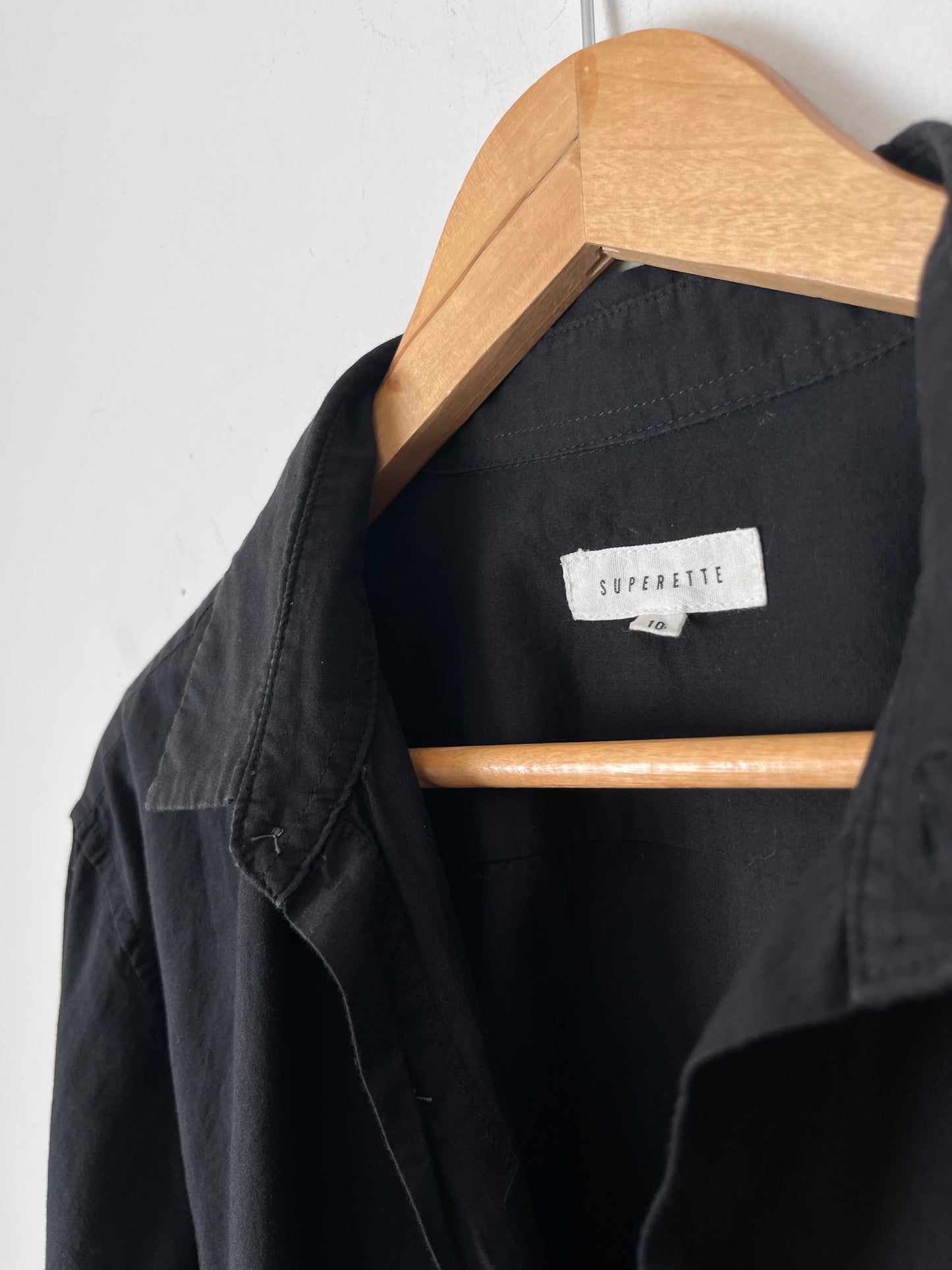SUPERETTE Cotton Shirt RRP$199 (10-12)