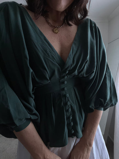 JOSLIN Silk Blouse RRP$380 (6-8)