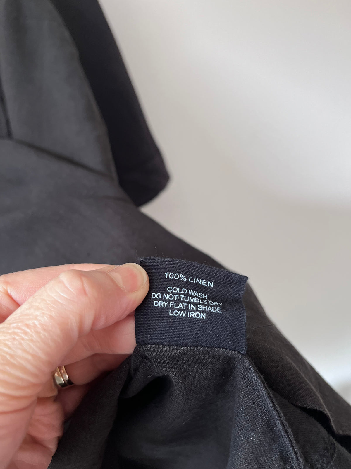 MARLE Linen Tie Neck Dress RRP $280 (6-8)