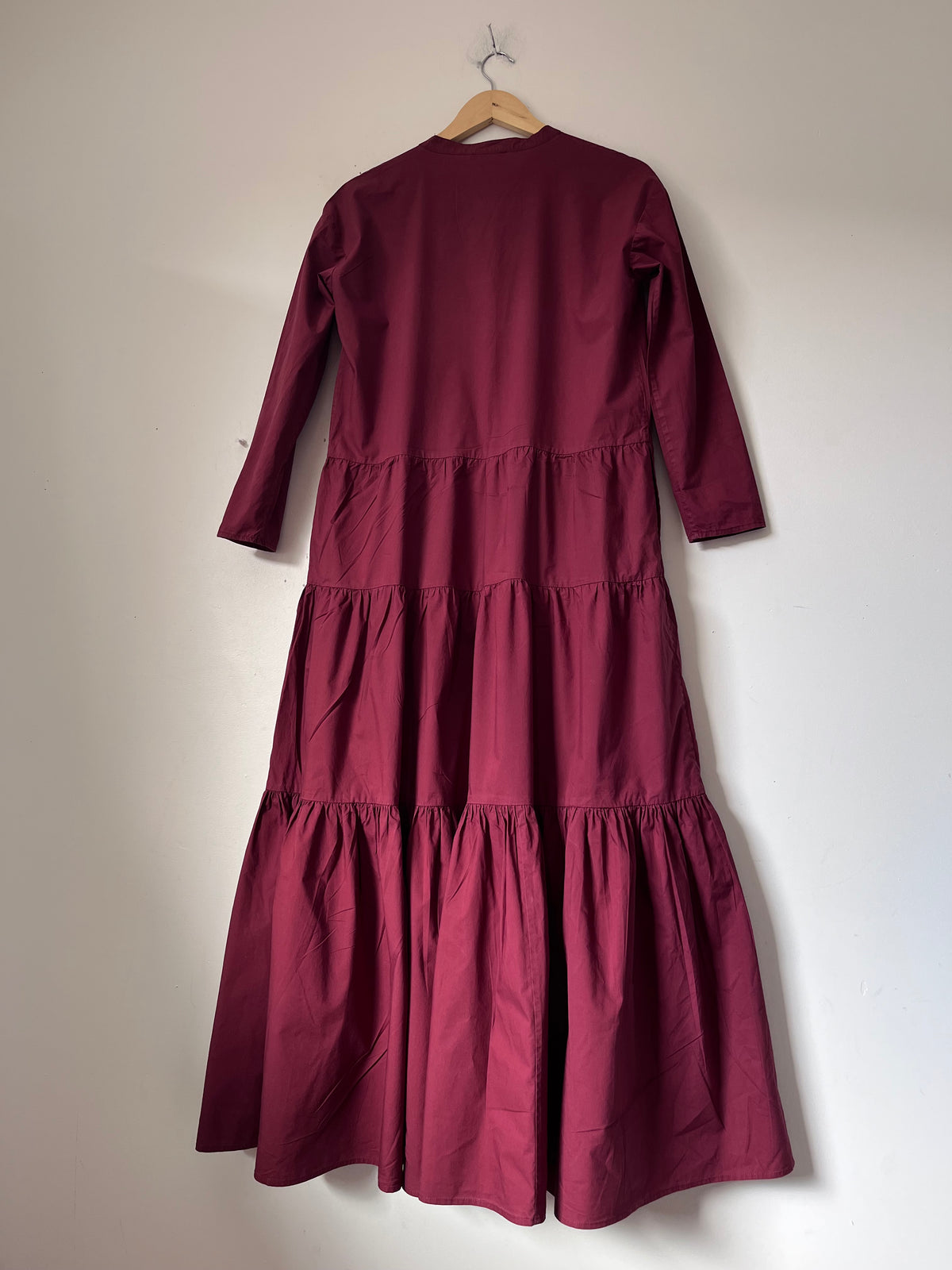 BIRD & KNOLL Tiered Cotton Dress RRP $650 (8-10)