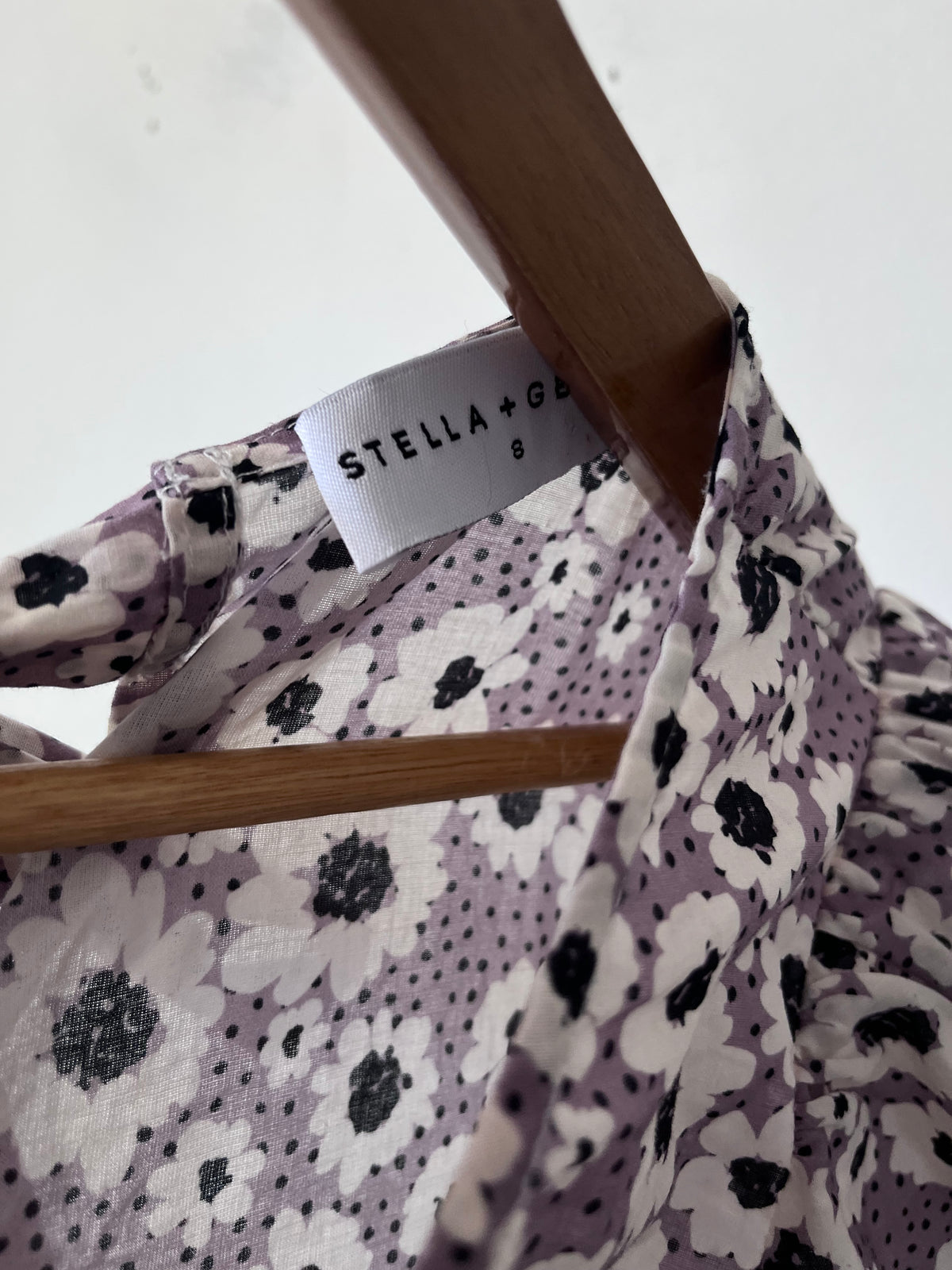 STELLA + GEMMA Floral Cotton Dress RRP $190 (8-10)